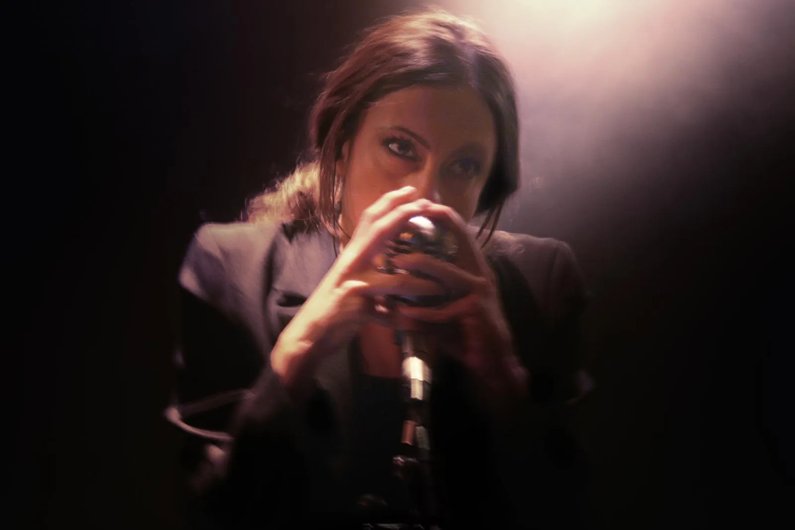 Margherita Saltamacchia in “Frankenstein, Self-Portrait of an Author — New Creature”